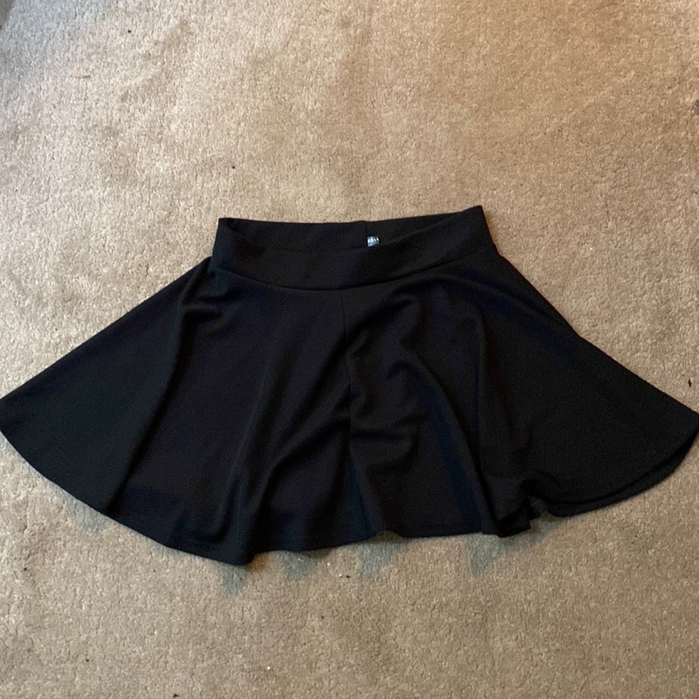 Black Skater Skirt
